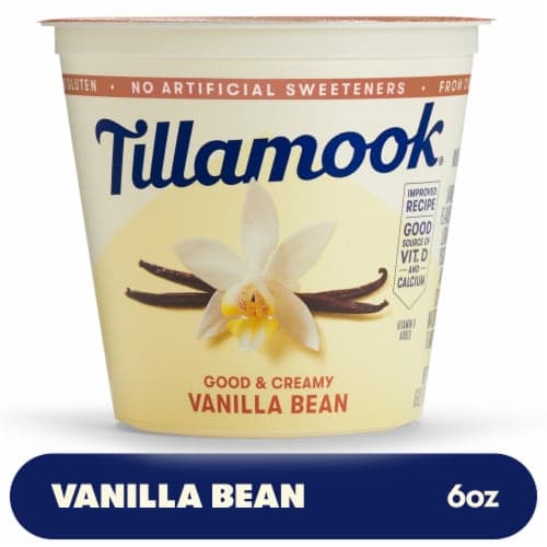 Tillamook Low Fat Vanilla Bean Good & Creamy Yogurt