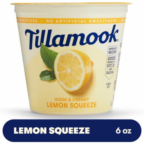Tillamook Lemon Squeeze Low Fat Yogurt