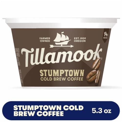 Tillamook Low Fat Stumptown Cold Brew Coffee Greek Yogurt