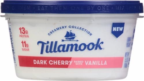 Tillamook Creamery Collection Dark Cherry & Vanilla Yogurt