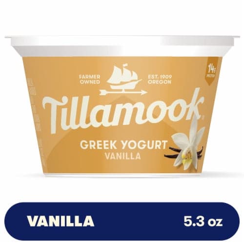 Tillamook Low Fat Old Fashioned Vanilla Greek Yogurt