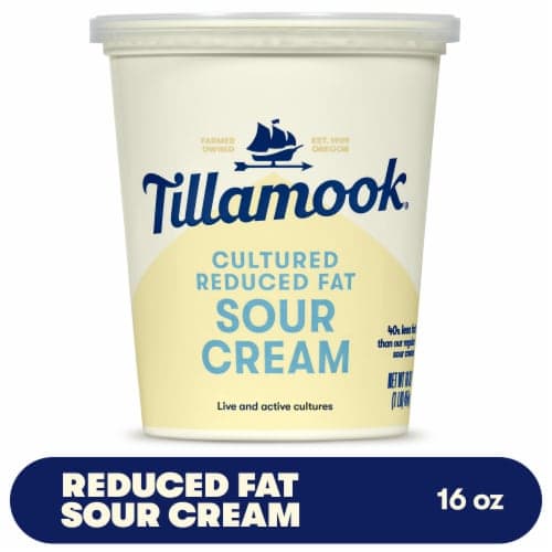 Tillamook Cultured Reduced Fat Sour Cream