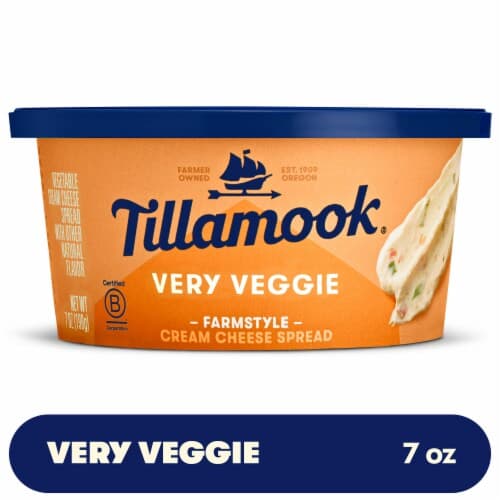 Tillamook Very Veggie Farmstyle Cream Cheese Spread
