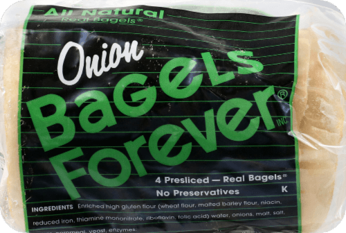 Bagels Forever Onion Bagels