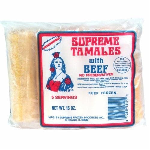Supreme Beef Tamales