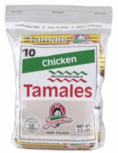 Supreme Chicken Tamales