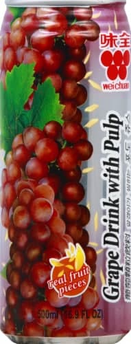 Wei-Chaun Grape Drink With Pulp