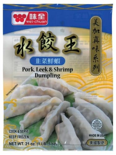 Wei-Chuan Pork Leek & Shrimp Dumpling