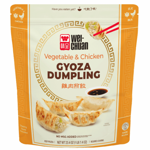 Wei-Chuan Pre-Steamed Vegetable & Chicken Gyoza Dumplings
