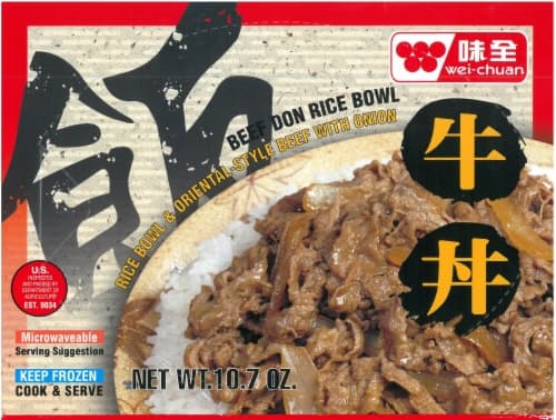 Wei-Chuan Beef Don Rice Bowl