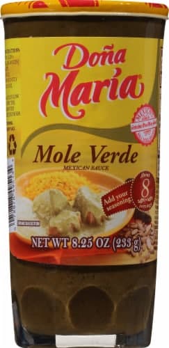 Dona Maria Sauce Mexican Mole Verde Jar