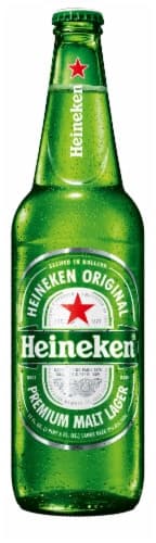 Heineken Original Lager Beer, Single Oz