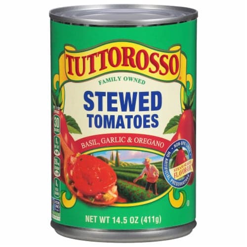 Tuttorosso Tomatoes Stewed Basil Garlic & Oregano