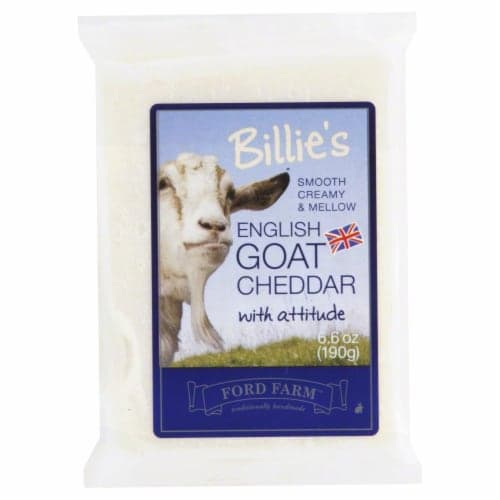 Billie'S English Goat Cheddar Cheese