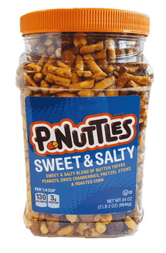 P-Nuttles Sweet & Salty Peanut & Pretzel Snack Mix