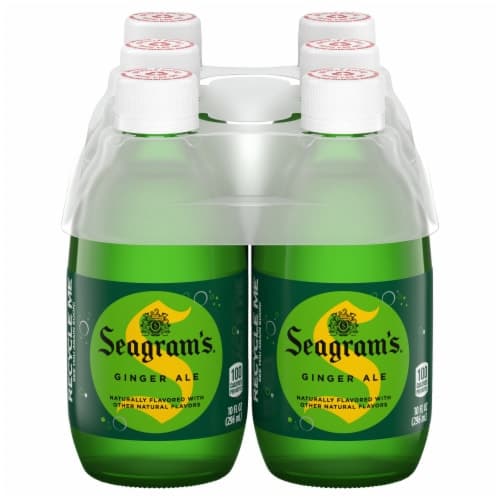 Seagrams Ginger Ale Glass Bottles