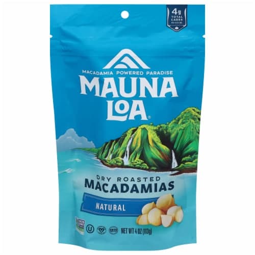 Mauna Loa Dry Roasted Unsalted Macadamia Nuts
