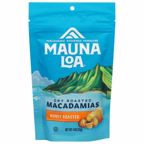 Mauna Loa Dry Roasted Honey Roasted Macadamia Nuts