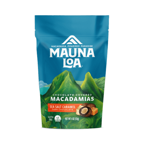 Mauna Loa Sea Salt Caramel Dark Chocolate Covered Macadamia Nuts