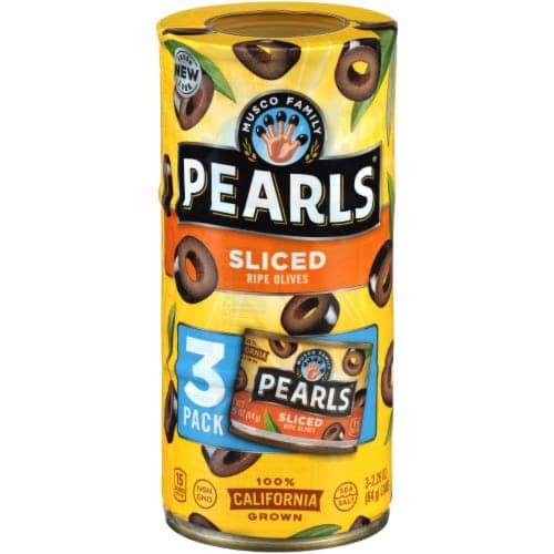 Pearls Sliced Black Ripe Olives