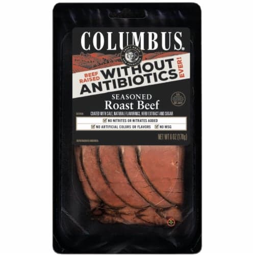 Columbus, Roast Beef, Seasoned
