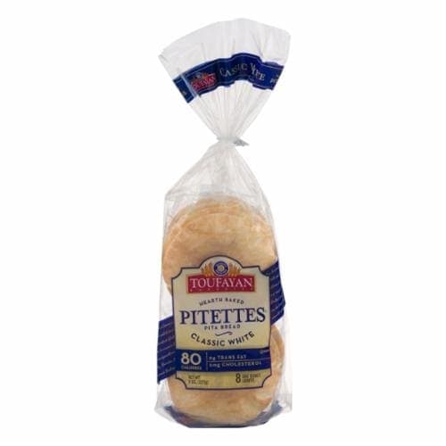 Toufayan Bakery Classic White Pitettes