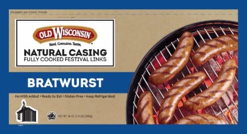 Old Wisconsin Bratwurst Fully Cooked Festival Links