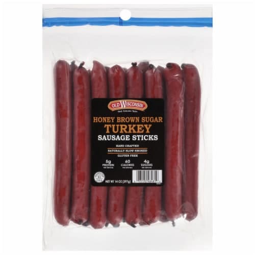 Old Wisconsin Honey Brown Sugar Turkey Snack