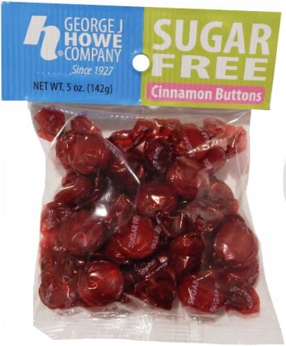 George J Howe Company Sugar Free Cinnamon Buttons