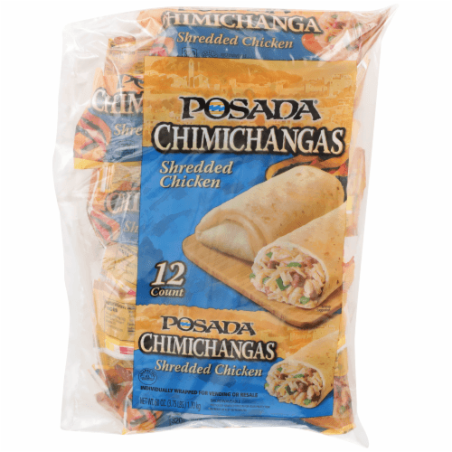 Posada Shredded Chicken Chimichangas