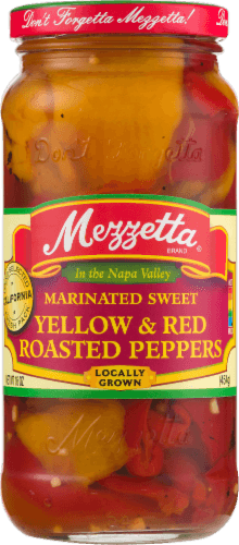 Mezzetta Marinated Sweet Yellow & Red Roasted Peppers