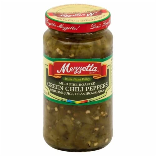 Mezzetta Mild Fire-Roasted Green Chili Peppers