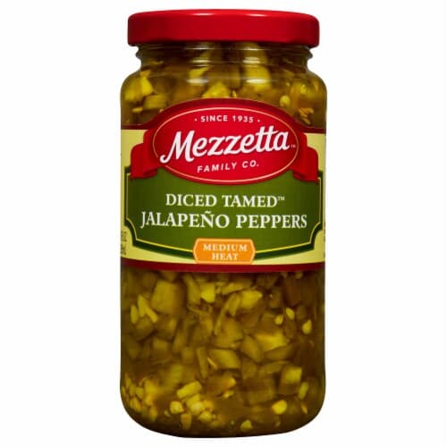 Mezzetta Tamed Diced Jalapeno Peppers