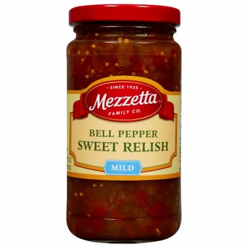 Mezzetta Sweet Relish, Bell Pepper, Mild