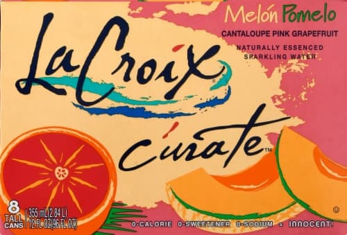 Lacroix Sparkling Water, Melon Pomelo