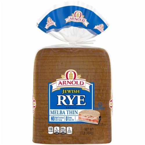 Melba Thin Jewish Rye. Loaf