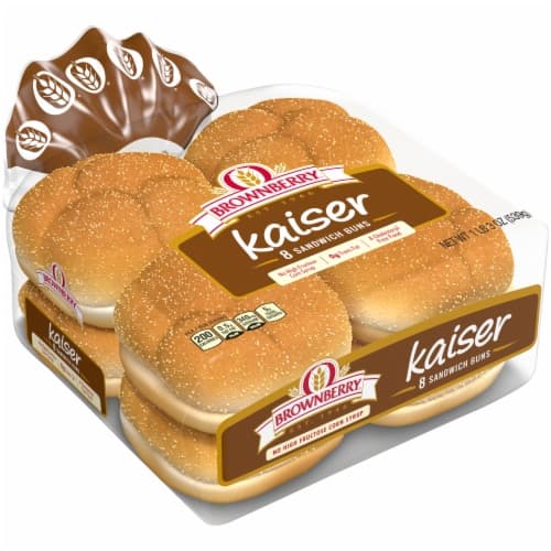 Buns & Rolls Specialty Kaiser Brownberry Sandwich Buns Bag