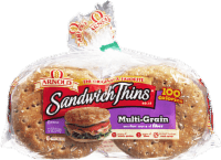 Brownberry Sandwich Thins Rolls Multi-Grain