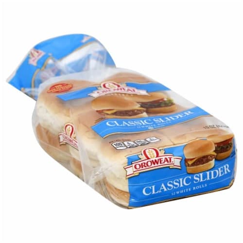 Oroweat Select White Rolls, Classic Slider