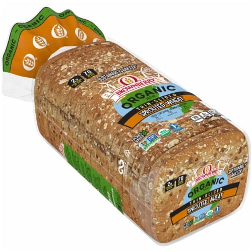 Brownberry Organic Bread Sprouted Wheat Thin Sliced
