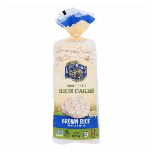 Lundberg Family Farms Rice Cakes, Whole Grain, Brown Rice, Lightly Salted