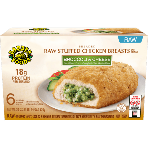 Barber Foods Broccoli & Cheese Stuffed Chicken Breast