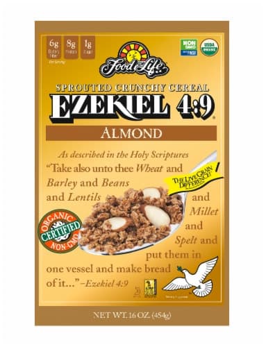 Is it Interstitial Cystitis Friendly? Food For Life Ezekiel 4:9 Almond Sprouted Grain Crunchy Cereal
