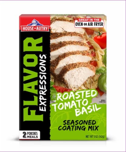 House Autry Flavor Expressions Roasted Tomato Basil Seasoned Coating Mix