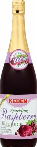 Kedem Raspberry Sparkling Grape Juice