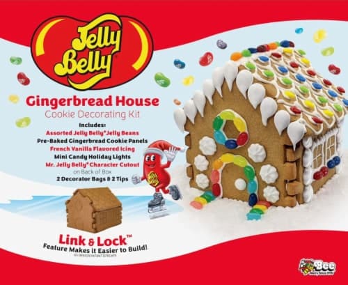 Jelly Belly Gingerbread House Cookie Decorating Kit