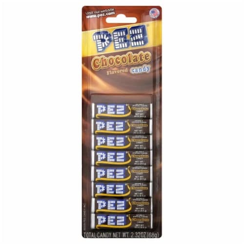 Pez Candy, Chocolate Flavored