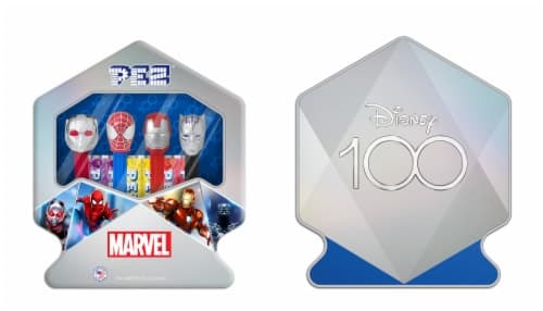Pez Marvel Holiday Candy Gift Tin