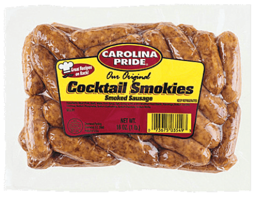 Carolina Pride Cocktail Smokies, Original Flavor