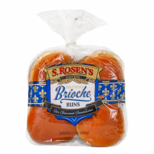 S.Rosens Deli Brioche Hamburger Buns